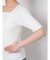 スクエアネックハーフスリーブTee
