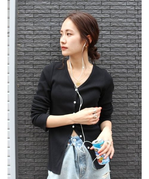 新品・未使用品　コットンファクトリー　オーガニックラグジック　ジレ　カーディガン Sarah Wear サラウェア オーガニックコットンスウェット