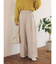ハイウエストワイドパンツ