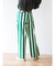 ワイドピッチストライプパンツ