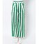 ワイドピッチストライプパンツ