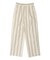 ワイドピッチストライプパンツ