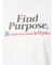 Find PurposeロゴルーズTee