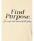 Find PurposeロゴルーズTee
