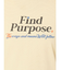 Find PurposeロゴルーズTee