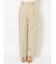 センタープレスルーズパンツ