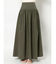 ハイウエストボリュームマキシスカート