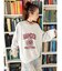 【WEB限定】カレッジルーズスウェット