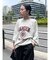 【WEB限定】カレッジルーズスウェット