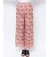 エスニックフラワープリントラフパンツ
