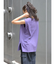 ショルダータックカラータンクトップ