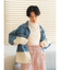 ブリーチデニムジャケット