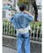ブリーチデニムジャケット