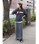 ミックスヤーンニットタイトスカート?