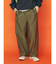 【WEB限定】ナイロン混ボリュームラフパンツ