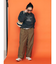 【WEB限定】ナイロン混ボリュームラフパンツ
