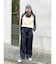 【WEB限定】ナイロン混ボリュームラフパンツ
