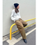 【WEB限定】ナイロン混ボリュームラフパンツ
