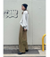 【WEB限定】ナイロン混ボリュームラフパンツ