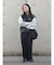 【WEB限定】ナイロン混ボリュームラフパンツ