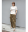 【WEB限定】ナイロン混ボリュームラフパンツ