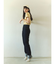 井桁弘恵さんコラボ ハイウエストロールアップデニム