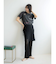 透かし編みスカートセットパンツ