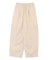 リネン混ボリュームラフパンツ