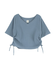 サイドギャザーショートTee