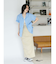 【WEB限定】ハーフスリーブチェックルーズシャツ