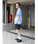 【WEB限定】ハーフスリーブチェックルーズシャツ