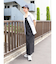 【WEB限定】ハーフスリーブチェックルーズシャツ