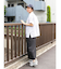 【WEB限定】ハーフスリーブチェックルーズシャツ