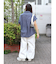 【WEB限定】ハーフスリーブチェックルーズシャツ