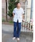 【WEB限定】ハーフスリーブチェックルーズシャツ