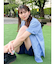 【WEB限定】ハーフスリーブチェックルーズシャツ