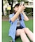 【WEB限定】ハーフスリーブチェックルーズシャツ