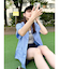【WEB限定】ハーフスリーブチェックルーズシャツ