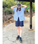 【WEB限定】ハーフスリーブチェックルーズシャツ
