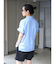 【WEB限定】ハーフスリーブチェックルーズシャツ