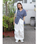 【WEB限定】ハーフスリーブチェックルーズシャツ