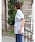 【WEB限定】ハーフスリーブチェックルーズシャツ