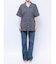 【WEB限定】ハーフスリーブチェックルーズシャツ