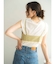 カットオフデザインビスチェ