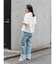 ウエストリメイクロールアップデニム