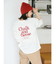 【WEB限定】メッセージロゴロングスリーブTee