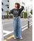 【WEB限定】メッセージロゴロングスリーブTee