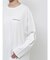 【WEB限定】メッセージロゴロングスリーブTee