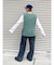 【WEB限定】パッチワークケーブルニットベスト