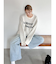 【WEB限定】ロゴルーズニット